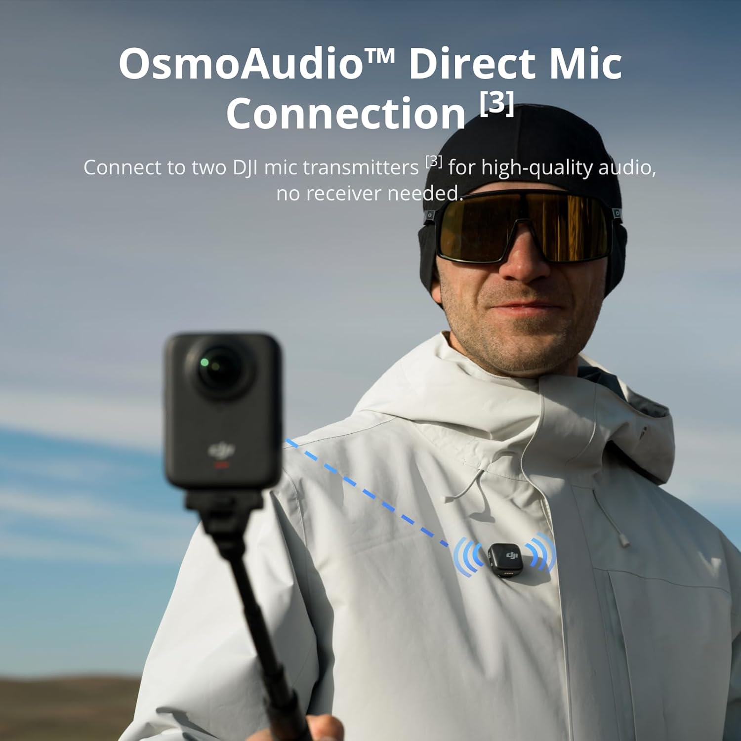 DJI Osmo 360 Standard Combo, 360 Camera With 1-Inch 360° Imaging, Native 8K 360° Video, 4K/120fps & 170° Boost Video, 120MP 360° Photo, 100-Min 8K Recording, Waterproof, Action Camera for Sports, Vlog DJI Osmo 360 Standard Combo, 360 Camera With 1-Inch 360° Imaging, Native 8K 360° Video, 4K/120fps & 170° Boost Video, 120MP 360° Photo, 100-Min 8K Recording, Waterproof, Action Camera for Sports, Vlog